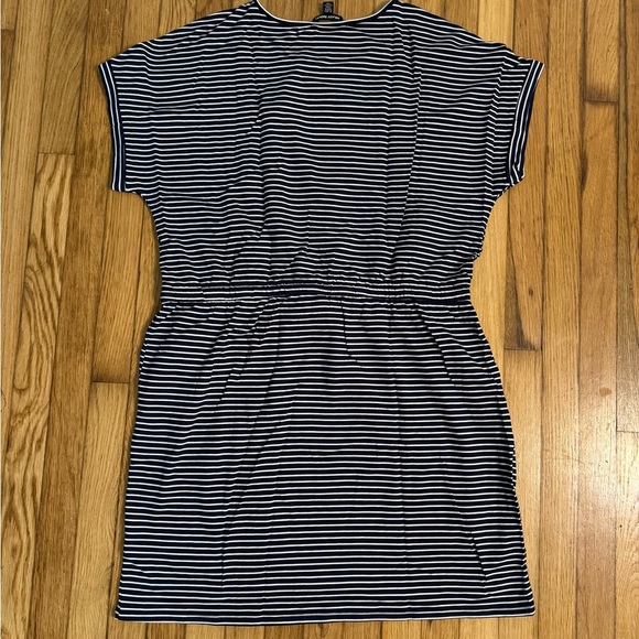 Hilary Radley Striped Navy and White Dress Casual Size XL NWT - Picture 11 of 11